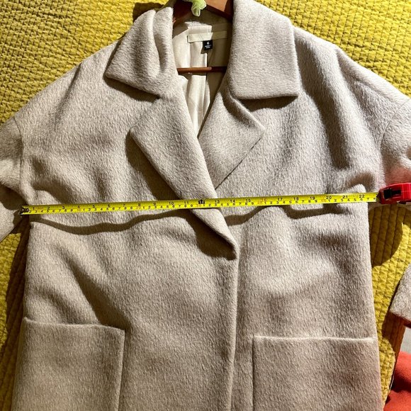 EUC Coat baby alpaca and wool blend size L - Picture 6 of 10